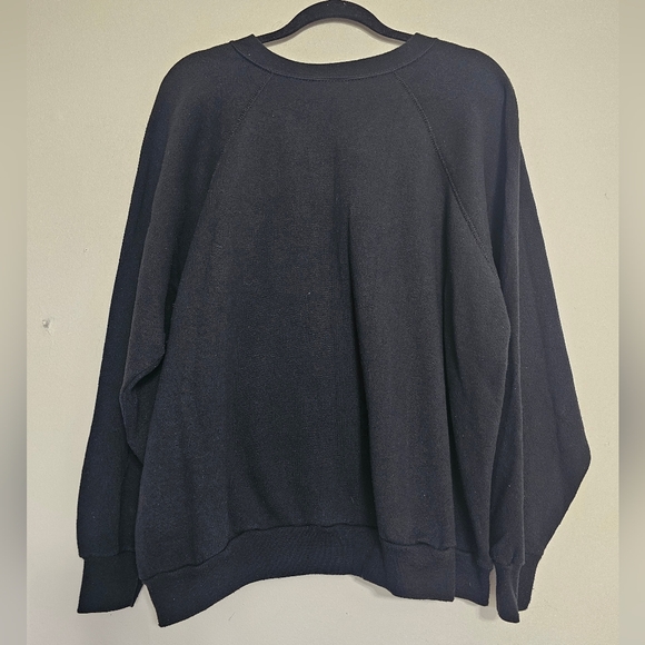 Vintage Tultex Skiing Santa and Snowflakes Graphic Sweatshirt Size XL USA - Picture 5 of 5